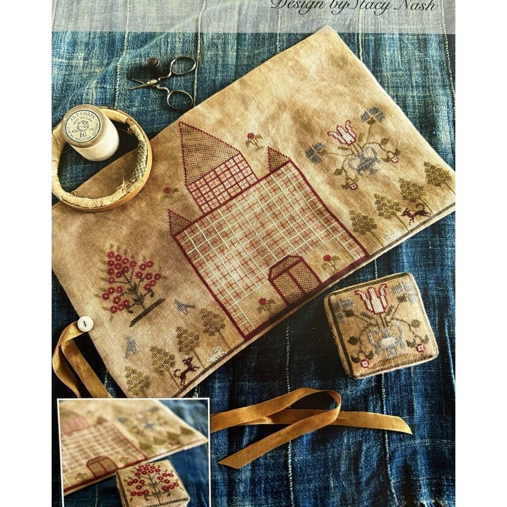 Stacy Nash Christian's Sewing Fold Cross Stitch Kit Stitch Camp Exclusive OOP